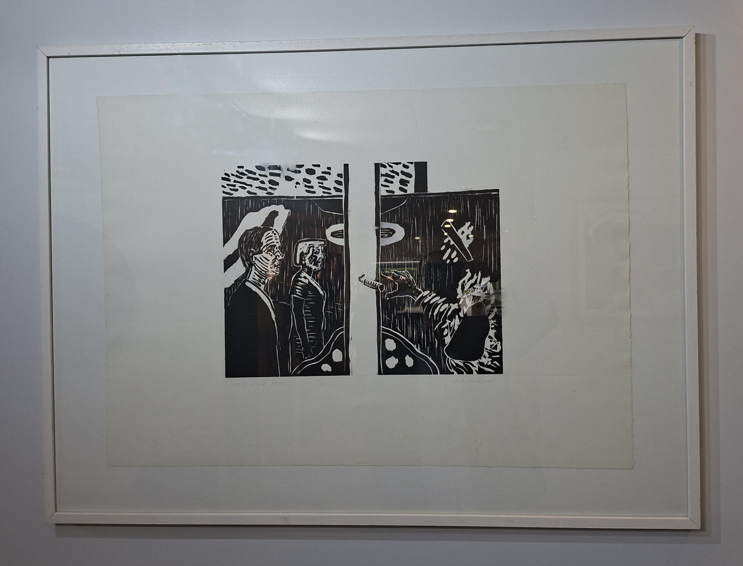 Selected work by Roger Raveel