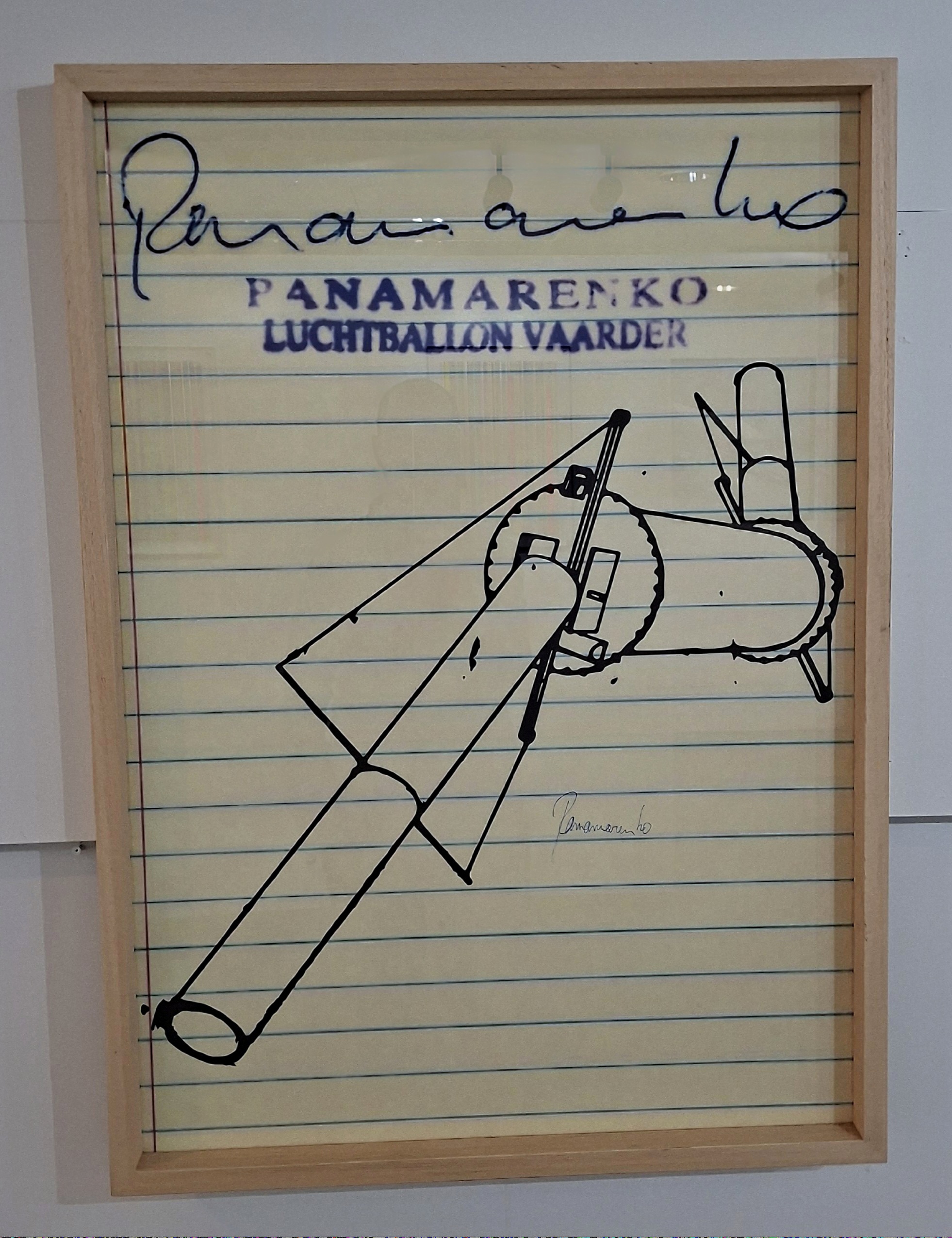 Panamarenko selected artwork