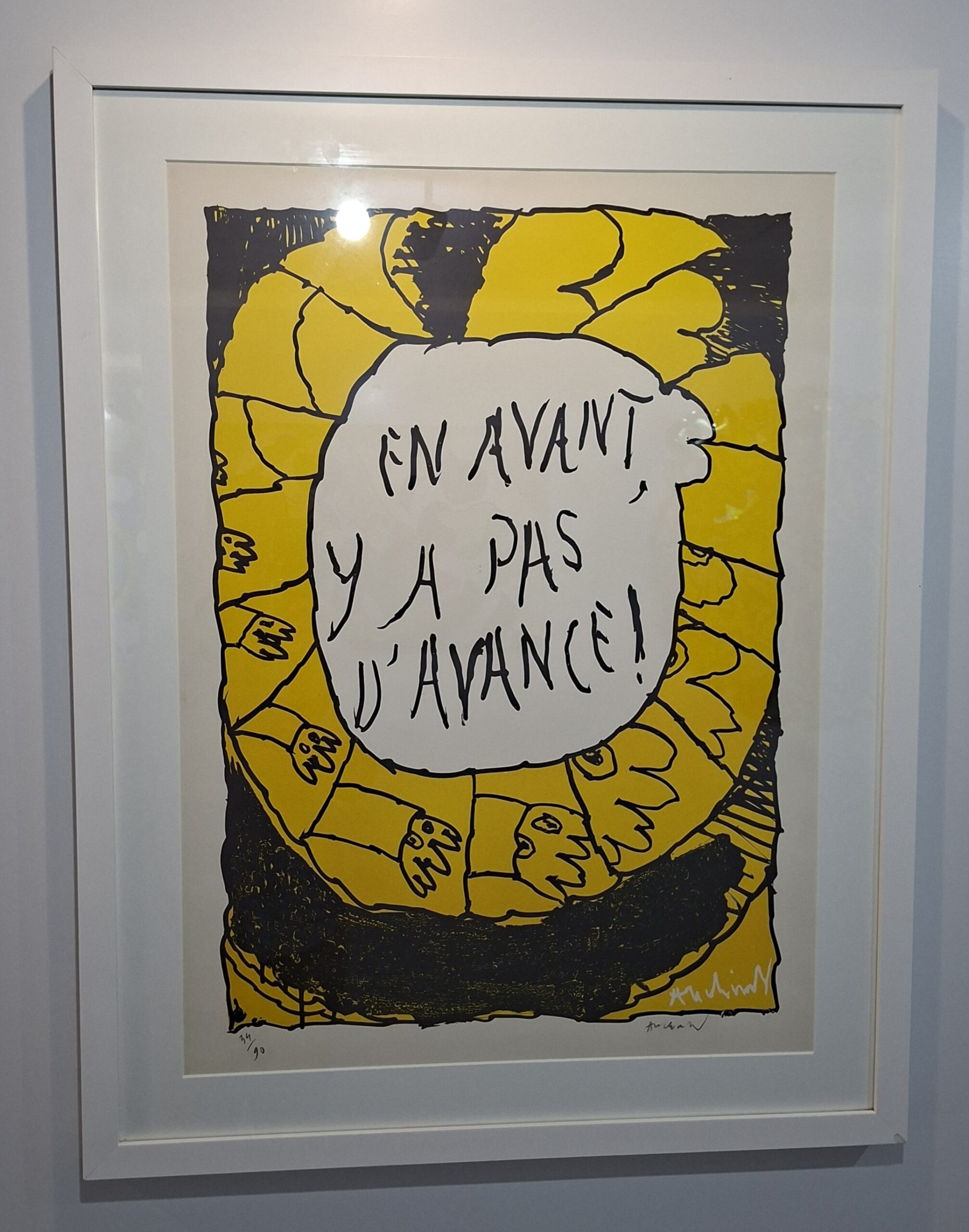 Pierre Alechinsky artwork presented by CORVAN ART