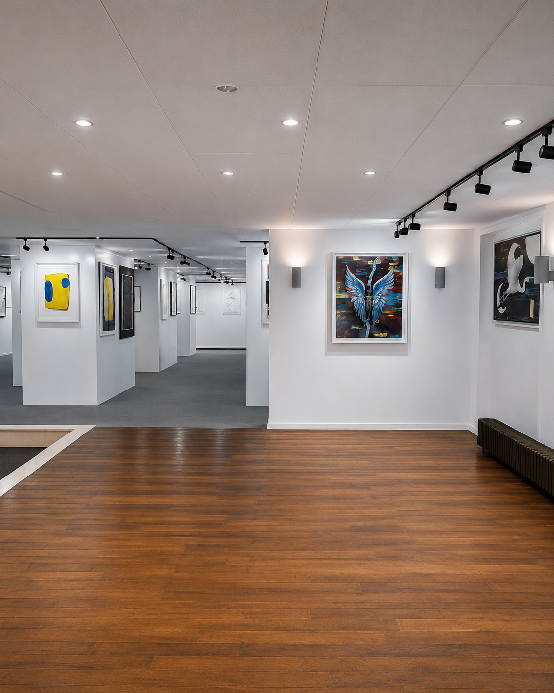 CORVAN ART exhibition presentation