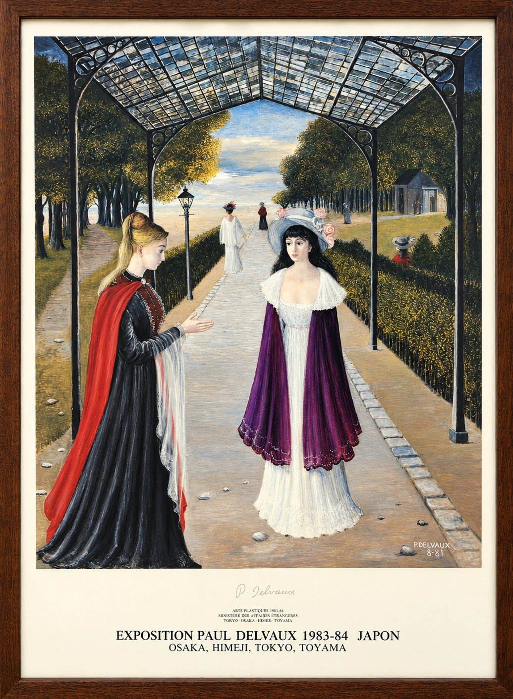 Paul Delvaux artwork